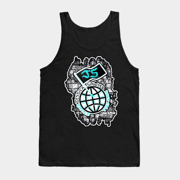 JESSICA SAWYER ''DONT CALL IT LUCK'' Tank Top by KVLI3N